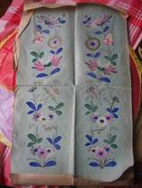Art populaire oriental ancien vieilles peintures sur soie de la République de Chine images de fleurs doiseaux et danimaux peintures peintes à la main sur soie