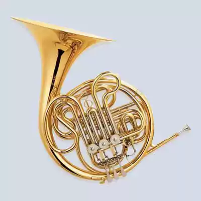 Mall Shanghai Wind Instrument Factory Bailing brand four-key double-row French horn