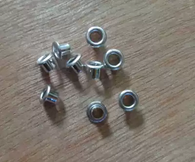 7# Small corns 2 5MM copper chicken eye buckle hollow rivets steam eyes in large supply