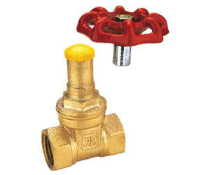 Jackron 118 brass lock gate valve heating lock valve handwheel DN15-DN50