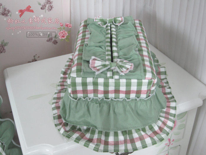 Pastoral Mediterranean cotton art draws car coat car tissue box coat rectangular napkin box coat coat