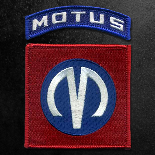 OYO outdoor exclusive MOTUS Airborne Patch square arm badge Magic Stick Embroidered