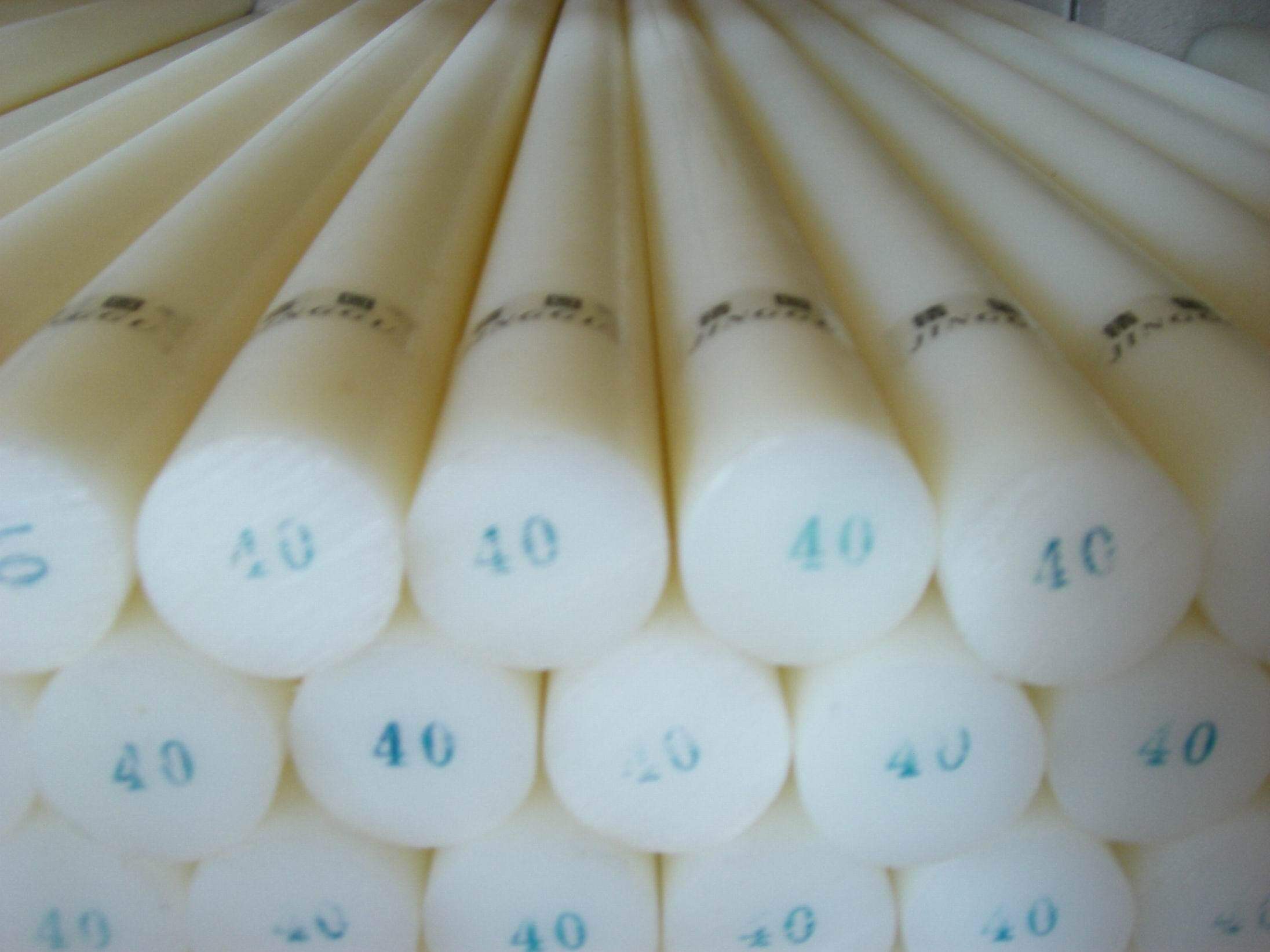 Pure nylon bars Peach P A 6 MC6 nylon bars Totally New Material 3-3 0 0 M M 1 m per