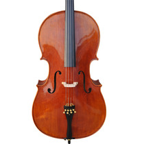 Handmade graded tiger pattern playing cello with good sound professional grade graded solo cello