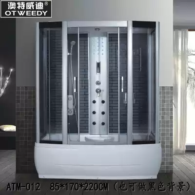 Powder room whole shower room special with bathtub optional steam surf bubble bath glass room bath room 012