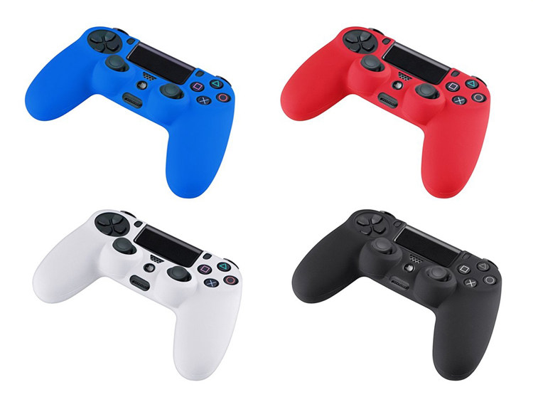 PS4 handle silicone cover PS4 rubber cover Wireless handle protective cover Handle soft rubber cover