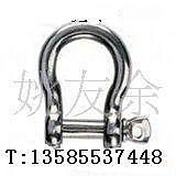 304 stainless steel bow row shackle D type shackle chain joint 20mm