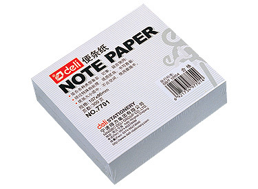 Able stationery 7701 pence a piece of paper (107 x 96mm) able to be able to strip paper 7701