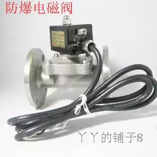 Solenoid valve stainless steel explosion-proof solenoid valve flange solenoid valve one inch water valve air valve AC220V