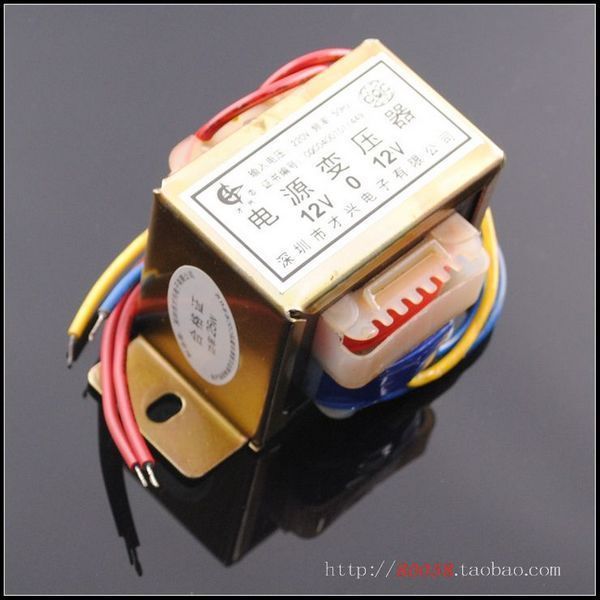 25W dual 12V(E-ox E-type transformer 220V to 12V output transformer)≮has passed CQC certification≯