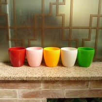 Taiwan Cuiyun Splendid Basin 3-inch#E300骰盅盆-Pelvis-Multi Meat With Office Special-Five Color Optional