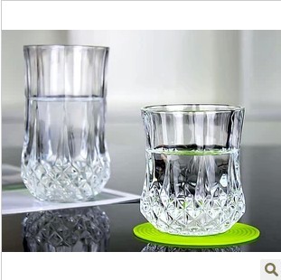 Green Apple Glass Cups Suit 6 cups Colour water glass juice Cup Whisky Wine Glasses Cocktails