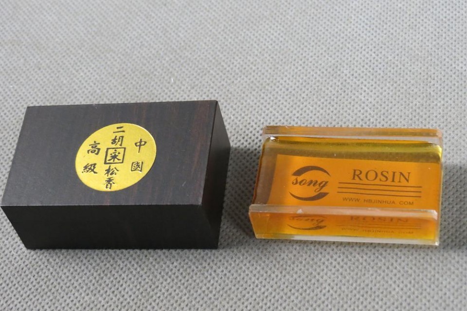 Erhu Rosin 5 pieces SONG brand long wooden box high grade erhu Rosin SR-706