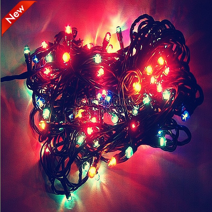 New Year's Day Spring Festival decoration energy-saving colorful lights string Christmas decoration lights decorative lights small lights string lights