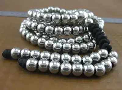 108 12MM stainless steel beads suitable for chanting Buddha three-way Buddha head Tibetan necklace