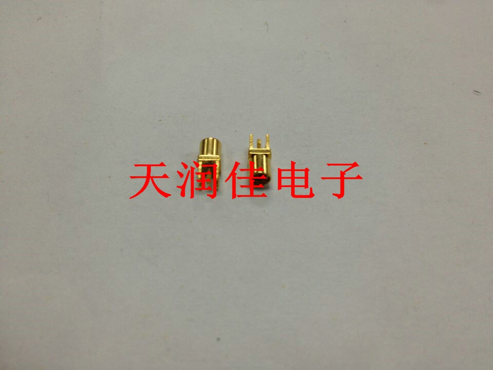 RF coaxial connector MMCX-KE MMCX-KHD female square rod 180 degree straight welding PCB board five feet