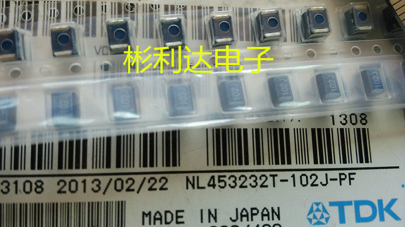 Original packed TDK signal inductance NL453232T-102J-PF 1812 1mH 1000uH 1 mhum