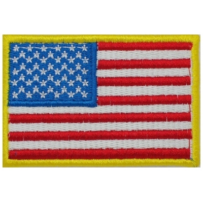 American Flag Armbands (Color) Cloth Stickers Clothes Stickers Embroidered Labels Labels Cloth Labels Customized Velcro