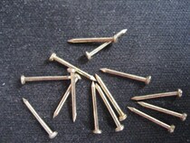 Model with brass nails