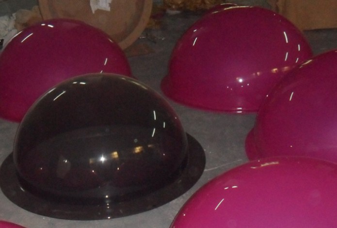 Organic glass ball Organic glass semi - round ball dust cover space cover is very good