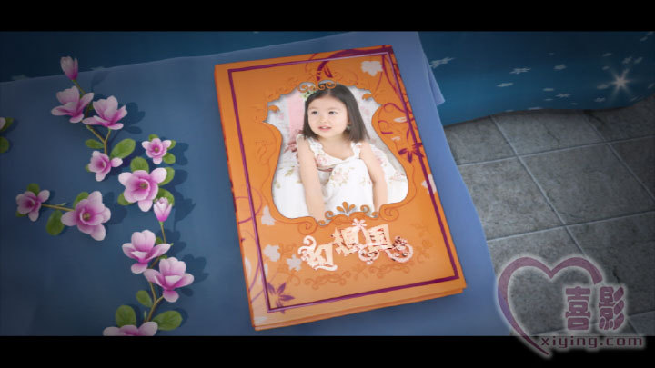 5D029 Fantasy Country Movie AE Electronic Album Template