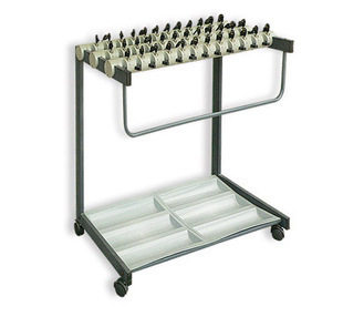 36 Head Baking Lacquered Umbrella Stand Hotel guesthouse Umbrella rack with lock umbrella machine