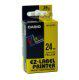 CASIOCASIO Tags with XR-24YW1(24MM Yellow-solid black)