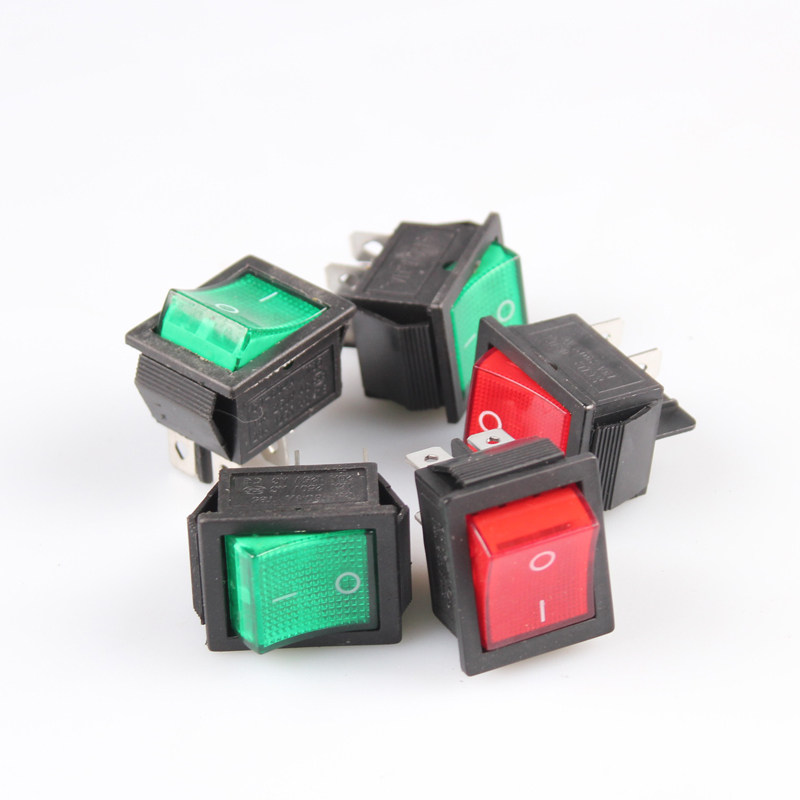 Promotional FR-900 1000 automatic sealing machine accessories rocker switch springboard switch red switch