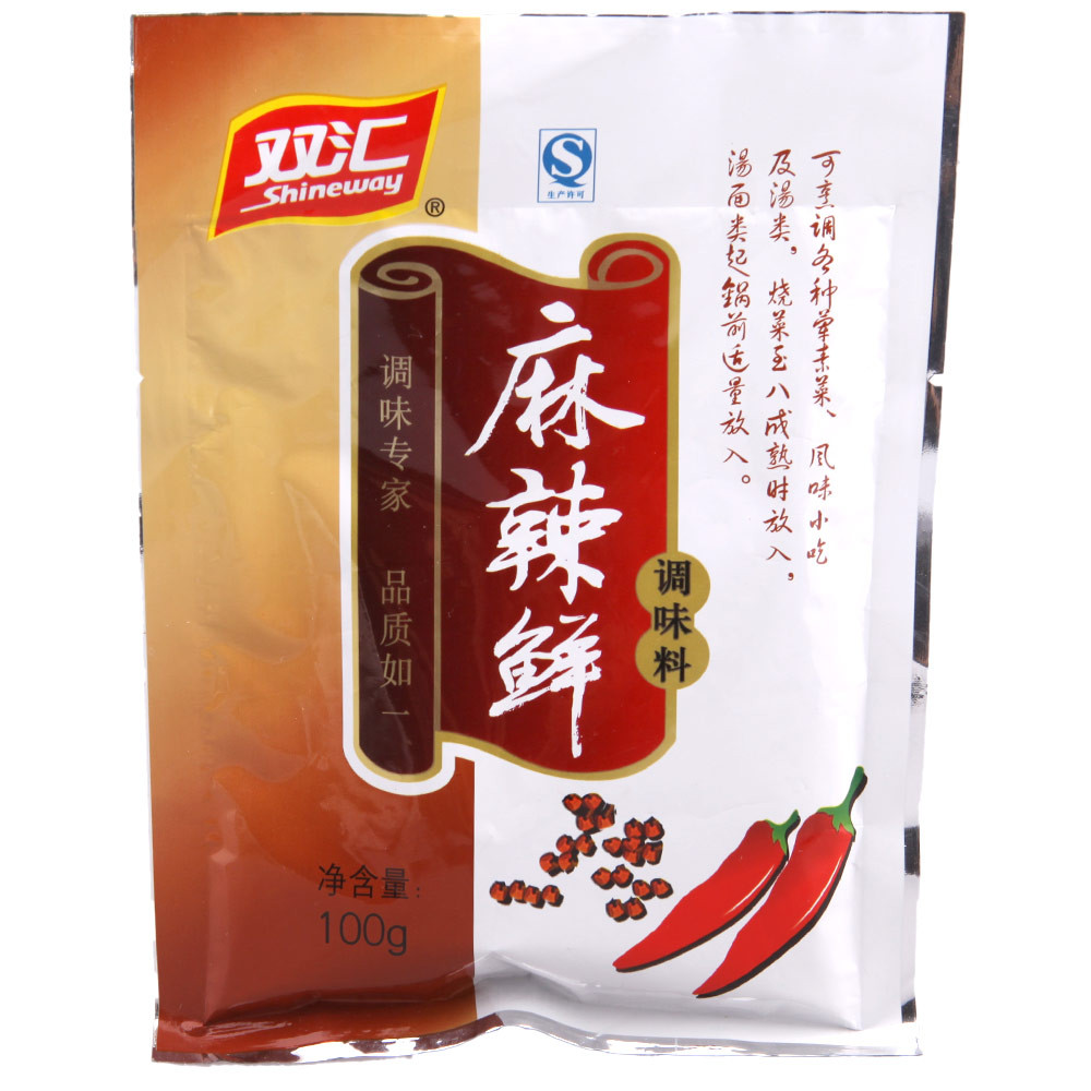 【天猫超市】双汇 麻辣鲜 调味料100g厨房常备调料 调味 麻辣