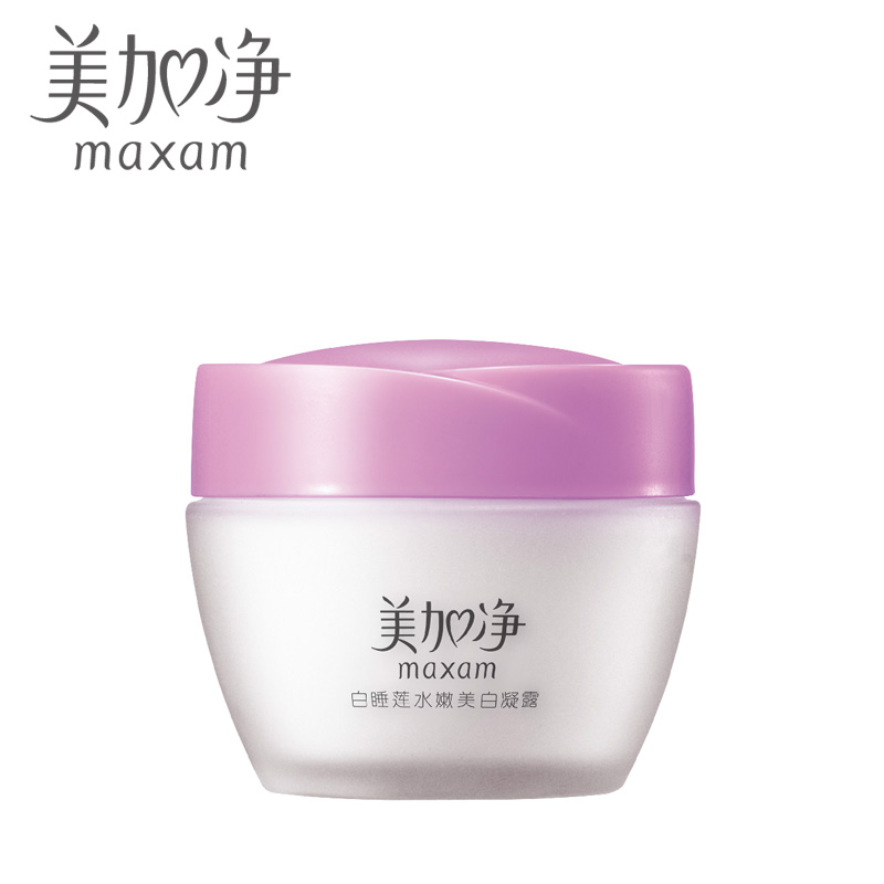 上海家化美加净白睡莲水嫩美白凝露80g 补水保湿嫩白护肤霜正品