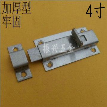 4 inch thickening stainless steel plug thickening wood door plug stainless steel manual plug - in total length 101MM