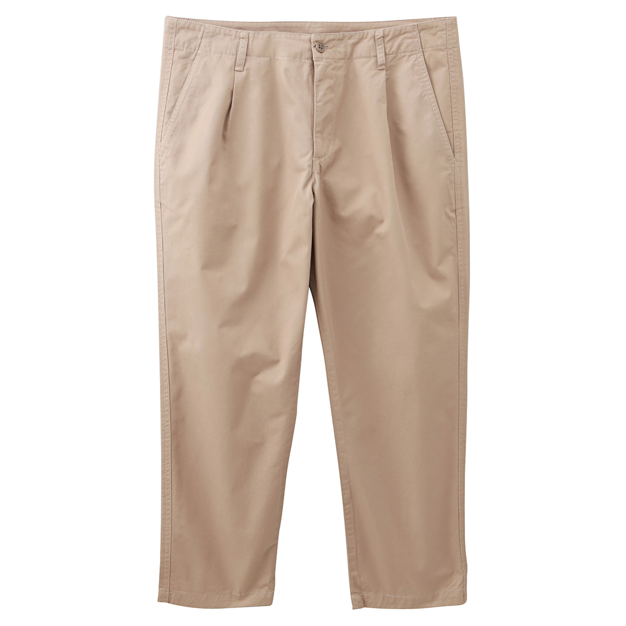 无印良品MUJI 女式 棉七分裤