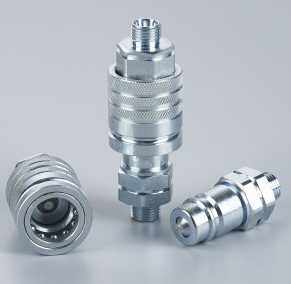Interchangeable replacement LSQ open and close ISO5675 3 8 push-pull hydraulic quick couplings Tubing couplings