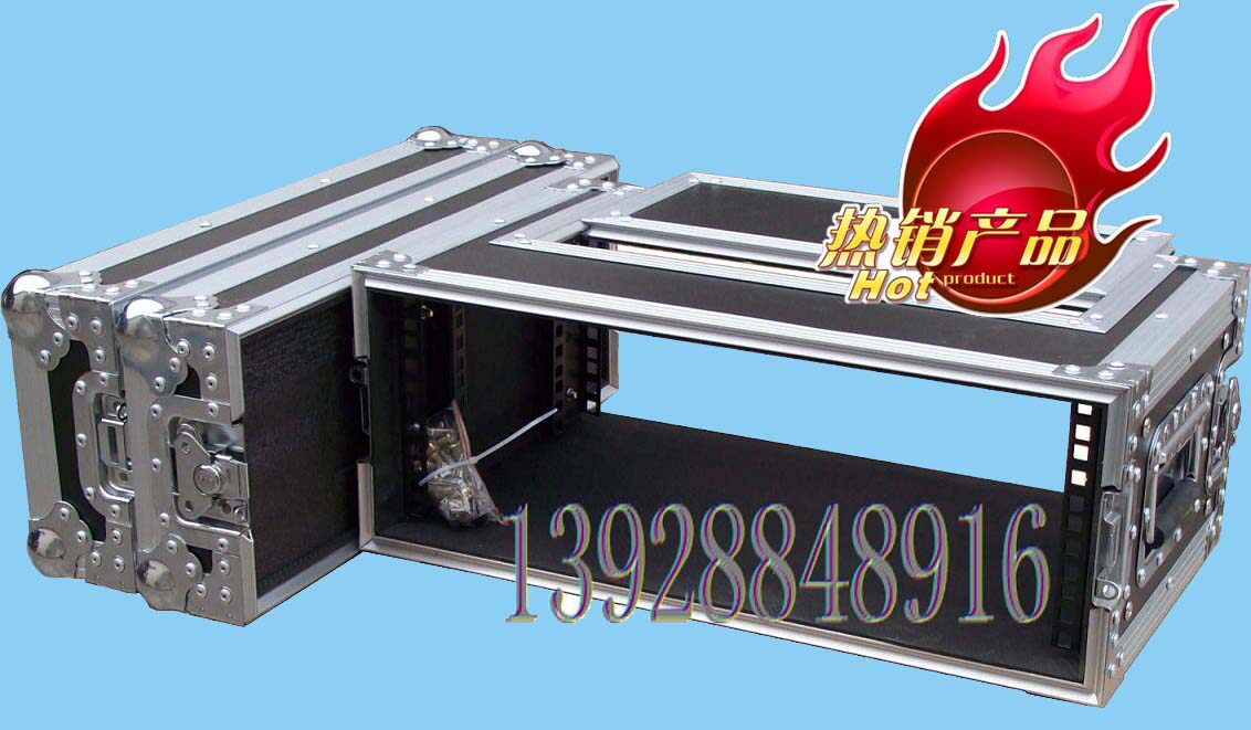 3U Microphone Aviation Box One Drag Two Receivers Wireless Microphone Holding Microphone Aluminum Box Wedding Celebration