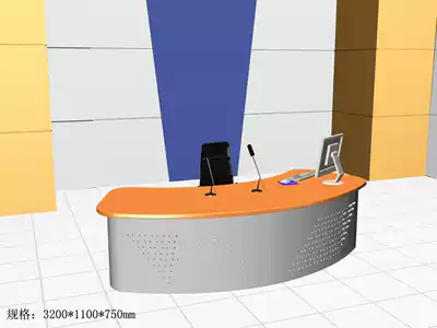 Manufacturer-made broadcast table TV guide table Live broadcast table Studio table