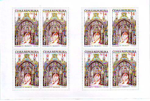 Czech version 1 new World Cultural Heritage: 14kc TREBIC