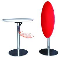 Taiwan new folding table round negotiation table ABS plastic table coffee table small coffee table C59-3 factory direct sales