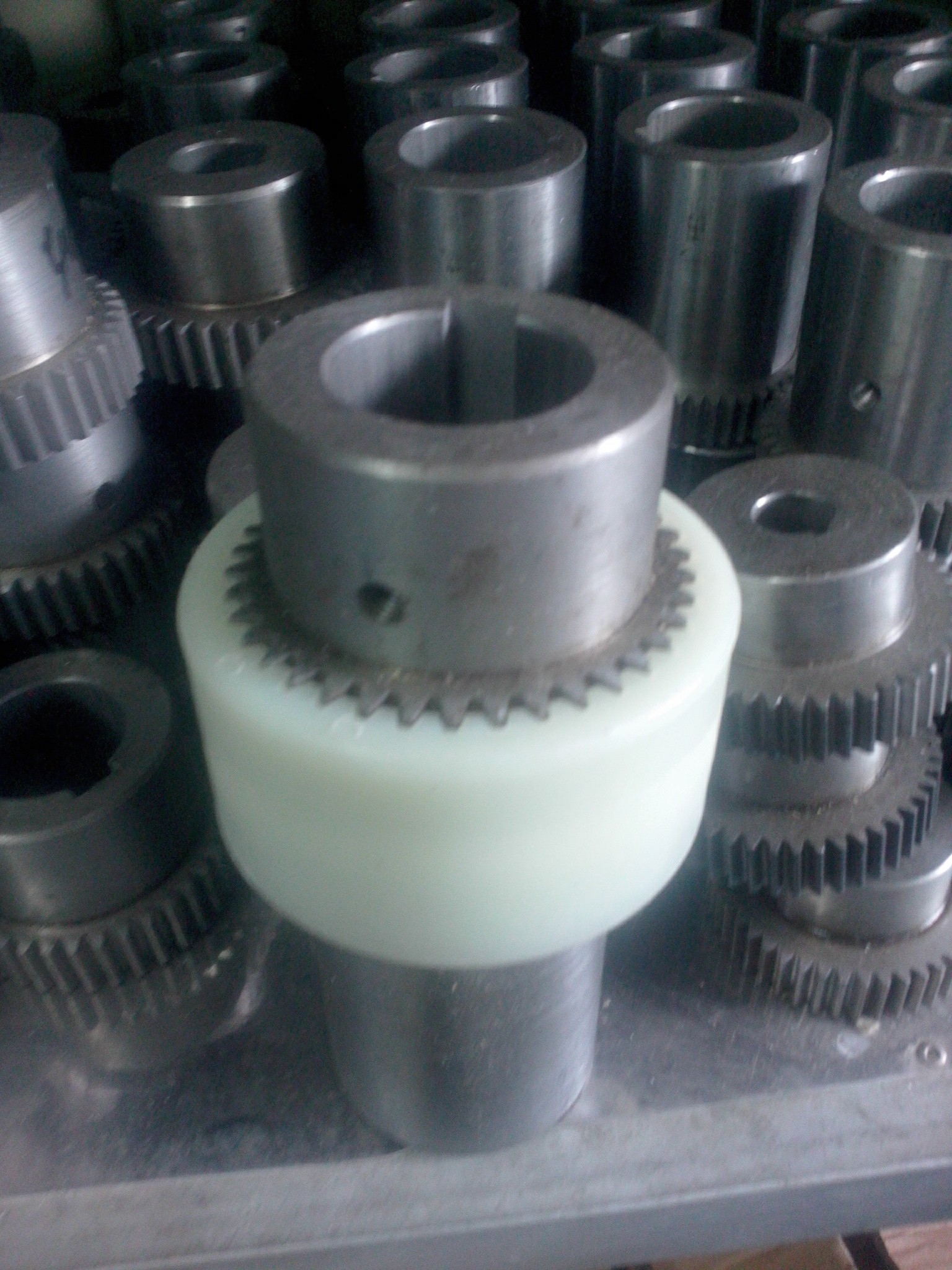 Hydraulic coupling Internal toothed nylon plum coupling NL-2 NL-3 NL-4 5 6 7 8 Nylon sleeve