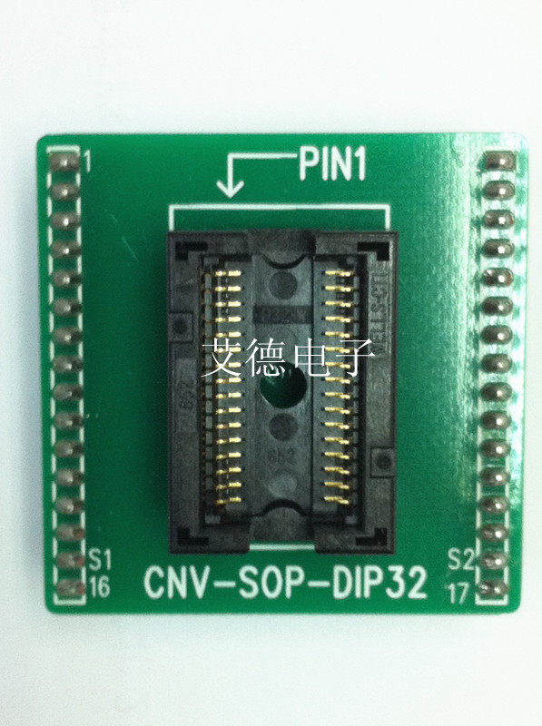 100% imported SOP32 burning seat CNV-SOP-DIP32 SOP32 to DIP32 SOP32 test seat