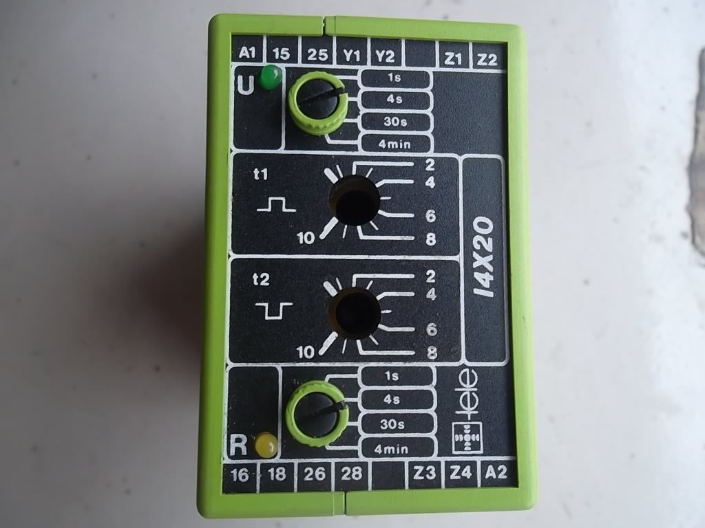 Second-hand imported disassembler lele 14x20 controller timer pulser Tele