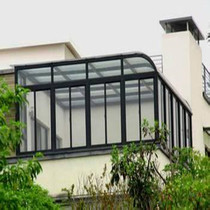 10 cm glass sun room roof broken bridge aluminum door and window seal balcony plastic steel window partition 15169104751