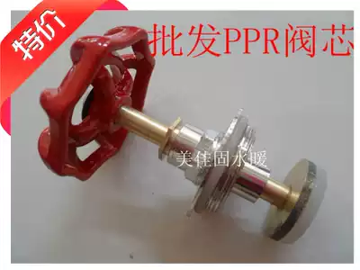 ppr stop valve spool PE lifting valve Gate valve Water valve Water pipe fittings 4 points 20 25 to 110 promotion