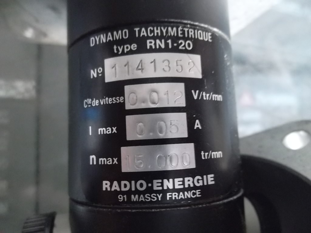 RADIO-ENERGIE Imported DC Tacho Generator RN1-20