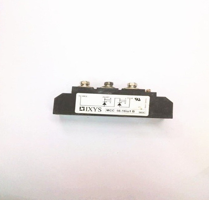 Dual-silicon anti-parallel semiconductor control rectifier module MCC56-16