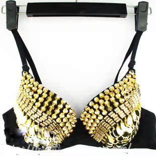 Free Shipping Lady Gaga Style Ds Performance Costume Female Singer Outfit Stage Lead Dancer Costume Nightclub Fish Scale Bra