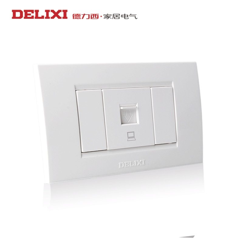 Dressy 118 Type CD608 Computer Socket Network Route Network Fiber Optic Broadband Information Wall Panel Second