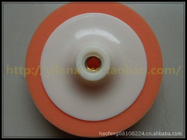 Special A-grade imported sponge polishing ball sponge ball polishing sponge polishing disc with threaded tray sponge