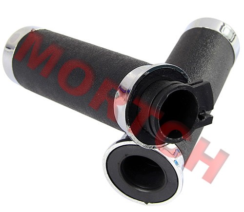 Motorcycle accessories - Big Turtle King gloves, left and right grip, refueling handle (one pair)