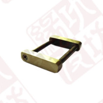 2 5CM work words button C038 green sweep color