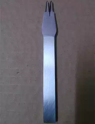 Punch European cutting method oblique flat white steel Ling 3 85 pitch manual DIY punching